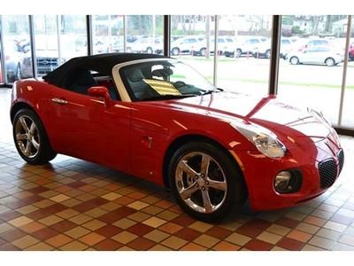 Convertible chrome wheels 1-owner red gxp low reserve leather turbo low miles