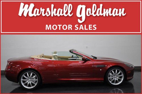 2006 aston martin db9 convt toro red sandstorm leather touchtronic nav 9077 mile