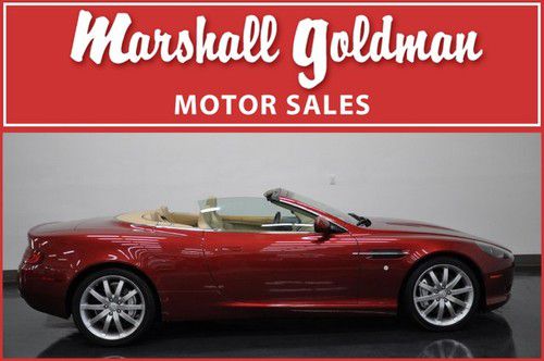 2006 aston martin db9 convt toro red sandstorm leather touchtronic nav 9077 mile