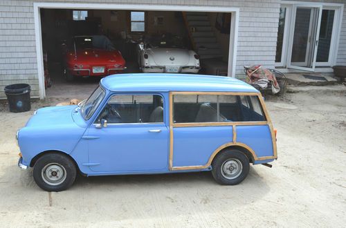 1968 morris minor mini cooper traveller