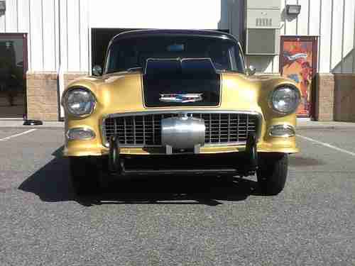 1955 Hot Rod Chevy gasser Chevrolet bel air old skool rod street rod, image 8