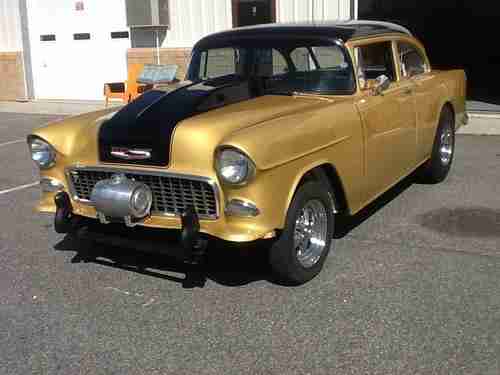 1955 Hot Rod Chevy gasser Chevrolet bel air old skool rod street rod, image 9