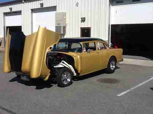 1955 Hot Rod Chevy gasser Chevrolet bel air old skool rod street rod, image 17