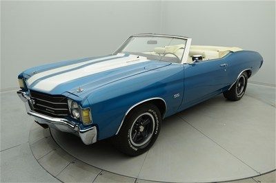 72 convertible ss auto l65 4v a/c  mulsanne blue