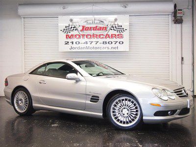 2003 amg sl55 5.4l nav  hard top convertible panorama roof