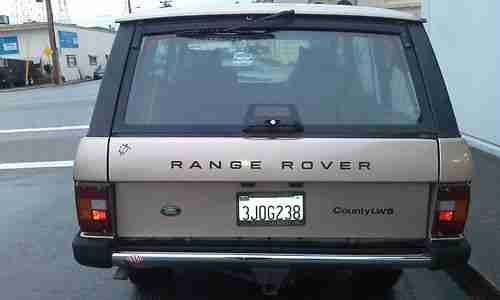 CALIFORNIA RUST FREE 1995 RANGE ROVER COUNTY CLASSIC LWB 4.2L BEAUTIFUL BRONZE, US $7,950.00, image 4