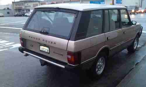 CALIFORNIA RUST FREE 1995 RANGE ROVER COUNTY CLASSIC LWB 4.2L BEAUTIFUL BRONZE, US $7,950.00, image 6