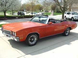 All original 1972 buick skylark convertible