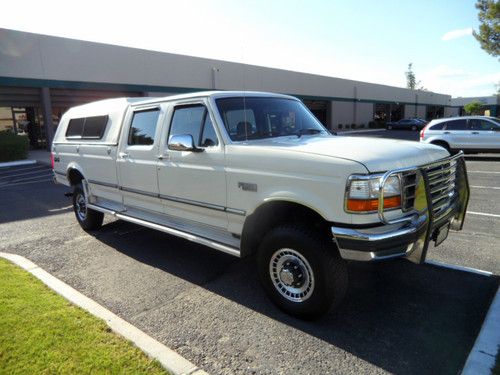 1992 ford f-350 xlt crew cab pickup 4-door 7.5 ltr