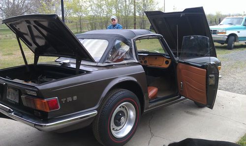 1970 triumph tr6 original survivor