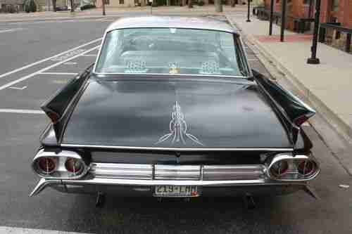 1961 Cadillac, suede, hot rod, rockabilly, wide whites, lowrider, flat black, image 7