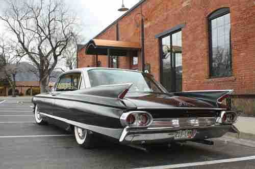 1961 Cadillac, suede, hot rod, rockabilly, wide whites, lowrider, flat black, image 8