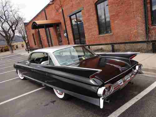 1961 Cadillac, suede, hot rod, rockabilly, wide whites, lowrider, flat black, image 14
