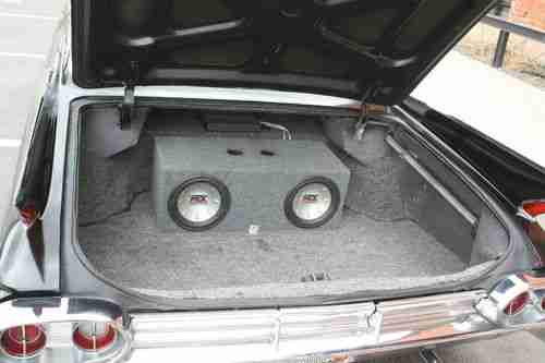 1961 Cadillac, suede, hot rod, rockabilly, wide whites, lowrider, flat black, image 16