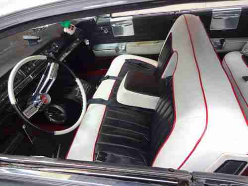 1961 Cadillac, suede, hot rod, rockabilly, wide whites, lowrider, flat black, image 19