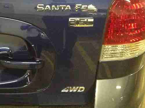 2006 Hyundai Santa Fe Limited Sport Utility 4-Door 3.5L, image 10