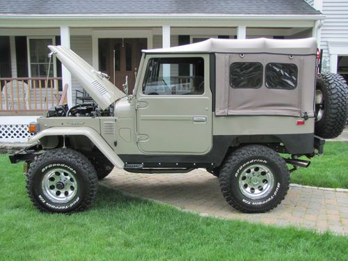 1977 toyota fj 40 landcruiser restored frame off 4yrs ago factory power steering