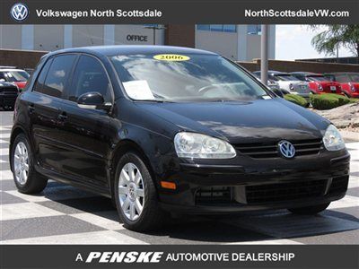 2006 volkswagen rabbit 4 door 5 spd- low miles! one owner az car! super clean!!!