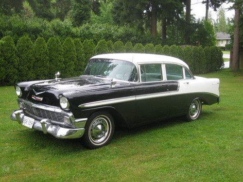 1956 chevrolet belair sedan v8