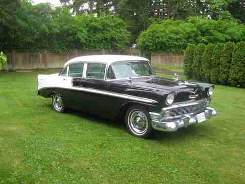 1956 Chevrolet Belair Sedan V8, image 2