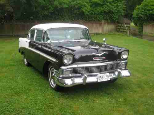 1956 Chevrolet Belair Sedan V8, image 3