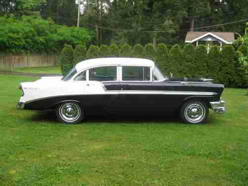 1956 Chevrolet Belair Sedan V8, image 4