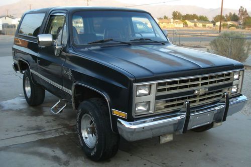 1987 chevy k5 blazer