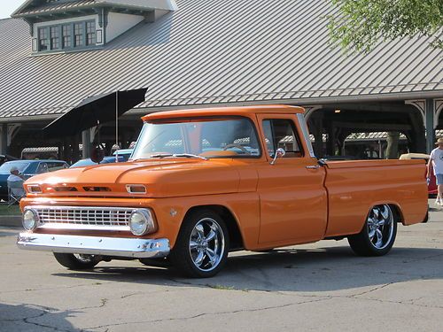 1963 chevrolet c-10 swb fleetside hotrod streetrod truck