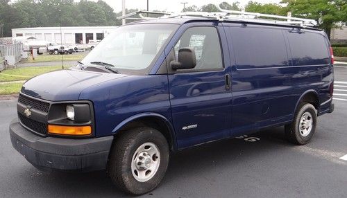 2003 chevrolet express cargo van - v8 - salvage title - 195797