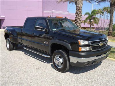 4x4 diesel allison crew cab drw heated leather nice truck fl