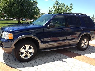 05 ford explorer xlt 3rd row no reserve nice suv 4x4 awd super clean new tires!!