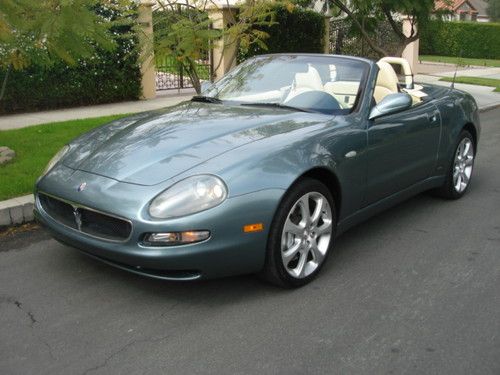 2002 maserati spyder gt convertible 2-door 4.2l new clutch!!