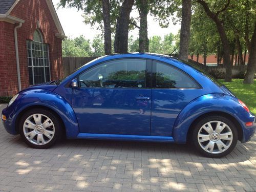 2003 volkswagen beetle-new, blue, 132k miles, 5-speed, turbo, 1.8l, 20v