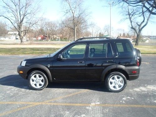 2003 land rover freelander se awd no reserve.