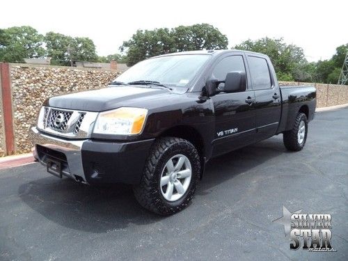 08 titan se v8 4wd crewcab longbed loaded xnice txowner!