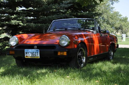 1978 mg midget mk iv convertible 2-door 1.5l