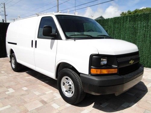 10 chevy g2500 cargo work van 1 owner florida very clean box gmc savana savanna