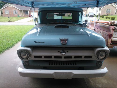 1957 ford f-100 styleside short bed pickup, truck
