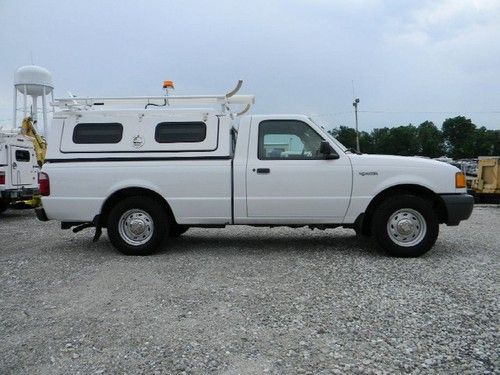 Ford ranger xl pickup 4.0l v-6 utility service truck 1-owner fleet