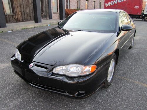 2002 chevrolet monte carlo ss black only 83k miles! with warranty!