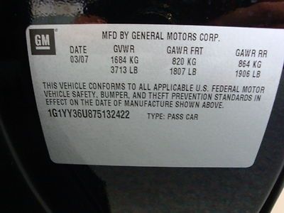 2007 CORVETTE 3LT CONVERTIBLE NAVIGATION CHROME HUD 2 TONE SEATS 1 OWNER MINT!!!, US $36,989.00, image 53