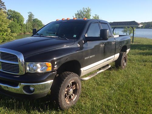 2004 dodge ram 2500 4x4 laramie 5.9l cummins diesel quad cab short bed 6 sp man