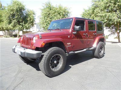 66000 mile sahara unlimited 4x4  this thing needs nothing but a good home