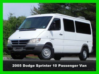 2005 dodge sprinter 2500 10 passenger van 2.7l mercedes turbo diesel shc 2wd ac