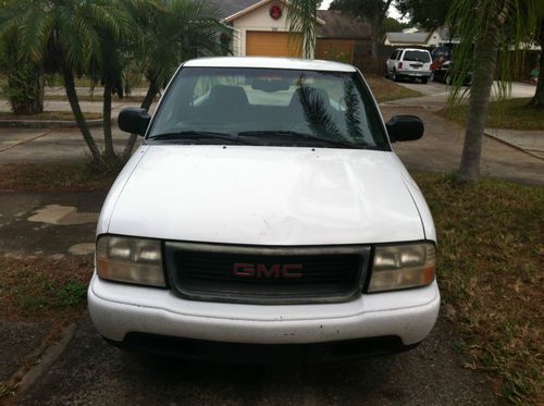 1999 gmc sonoma sl reg cab 2-door no reserve