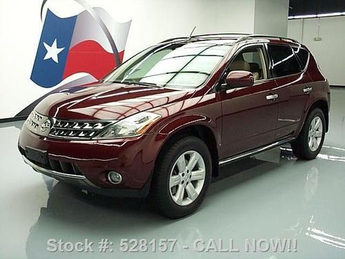 2007 nissan murano sl leather rear cam bose alloys 44k texas direct auto