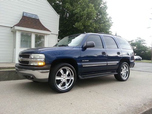 2002 chevrolet tahoe ls sport utility 4-door 5.3l