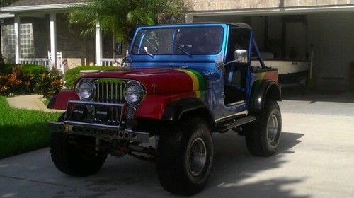 84 cj7 jeep classic soft top - automatic - custom - lifted - 2 door