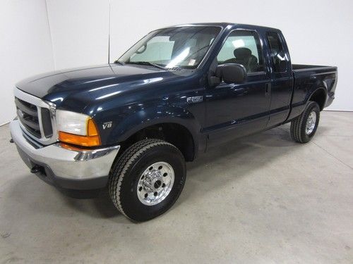 2001 ford f250 ext cab xlt short bed 4x4 5.4l v8 co 1 owner no rock salt 80 pics