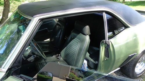 1969 Chevy Camero 327 High Performance Vinyl Hardtop Coupe Hockey Stripe, image 6